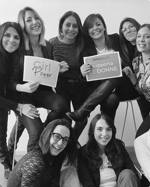 Versione mobile del sito GMS Cosmetics