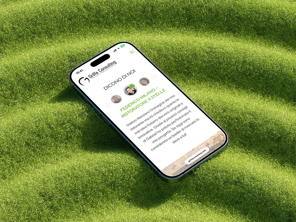 Sezione Revenue Management e Service Design Griffa