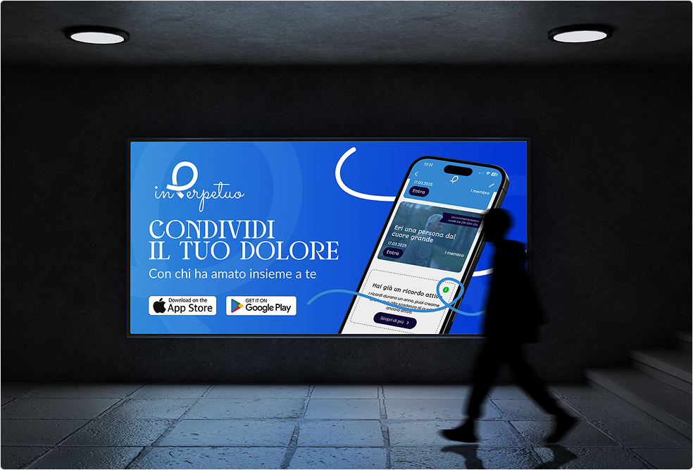 Profilo commemorativo sulla piattaforma InPerpetuo